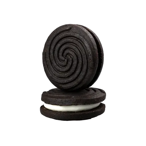 BEZGLUTENOWE CIASTKA KAKAO-WANILIA BEZ CUKRU 125G 2